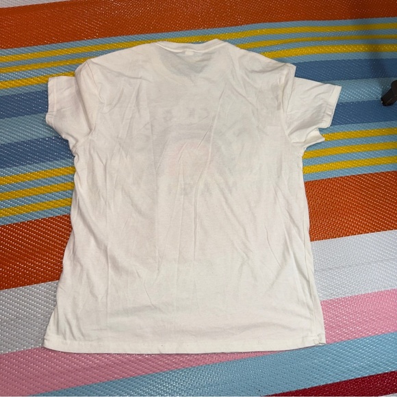 Black Girl Magic White Burgundy Orange T-Shirt Women Size Large - Picture 2 of 3